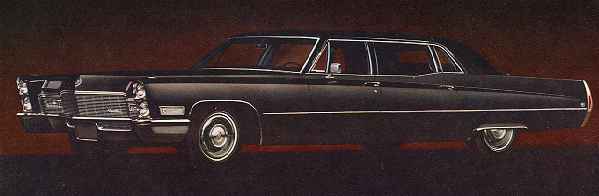 1968 Cadillac Fleetwood Seventy Five Sedan And Limousine
